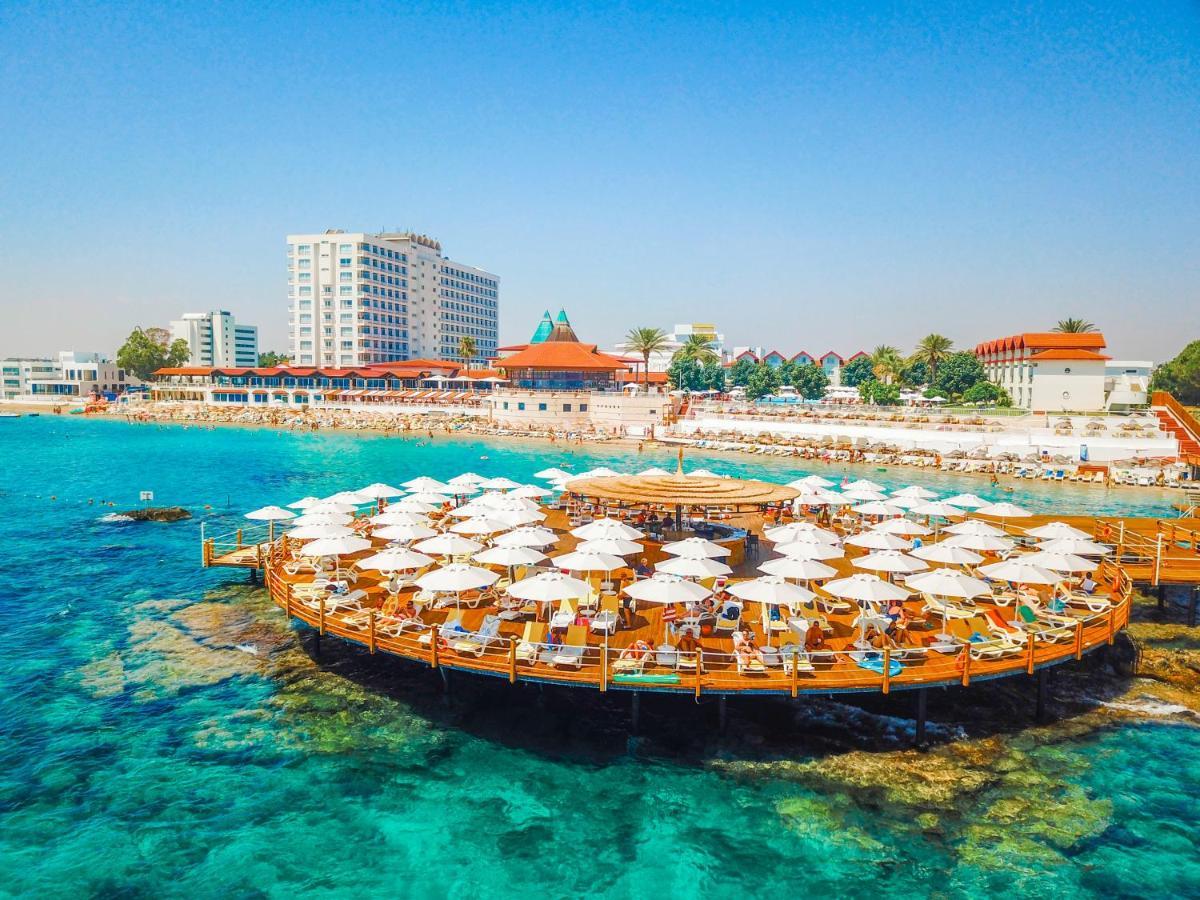 Salamis Bay Conti Resort Hotel & Casino Фамагуста Экстерьер фото The pier at Nissi Beach